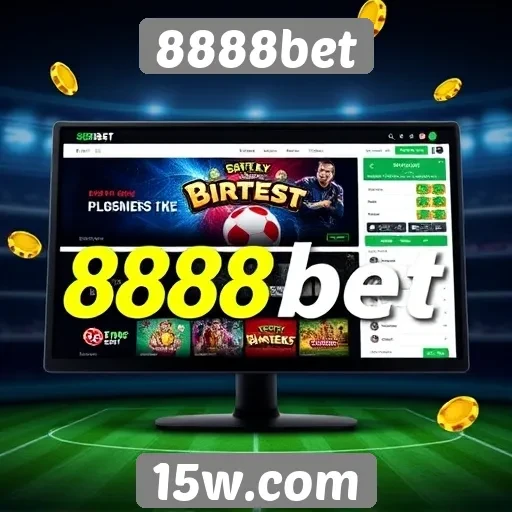 Plataforma 8888bet se destaca pela interface amigável